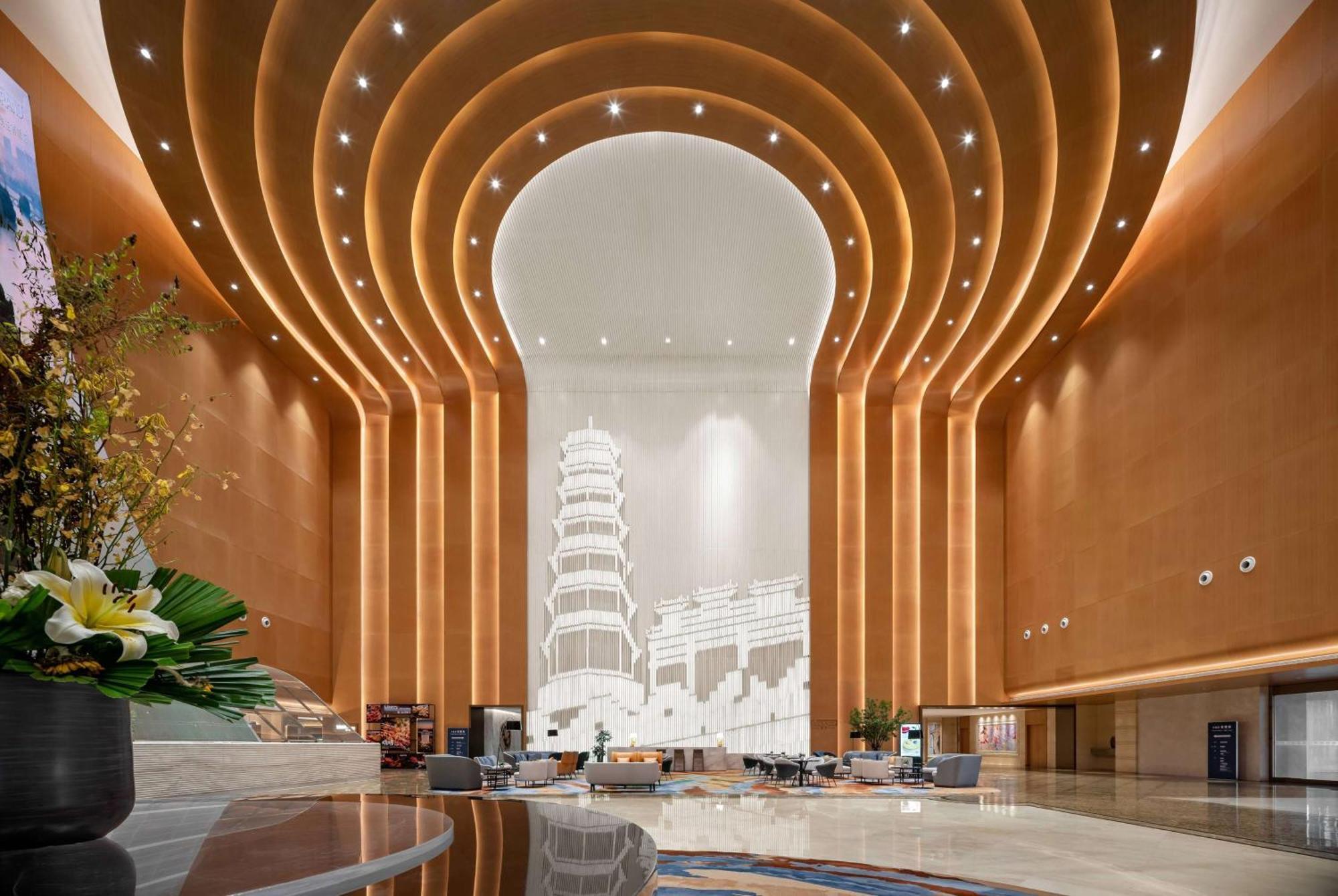 ホテル Wyndham Grand Zhaoqing Downtown エクステリア 写真