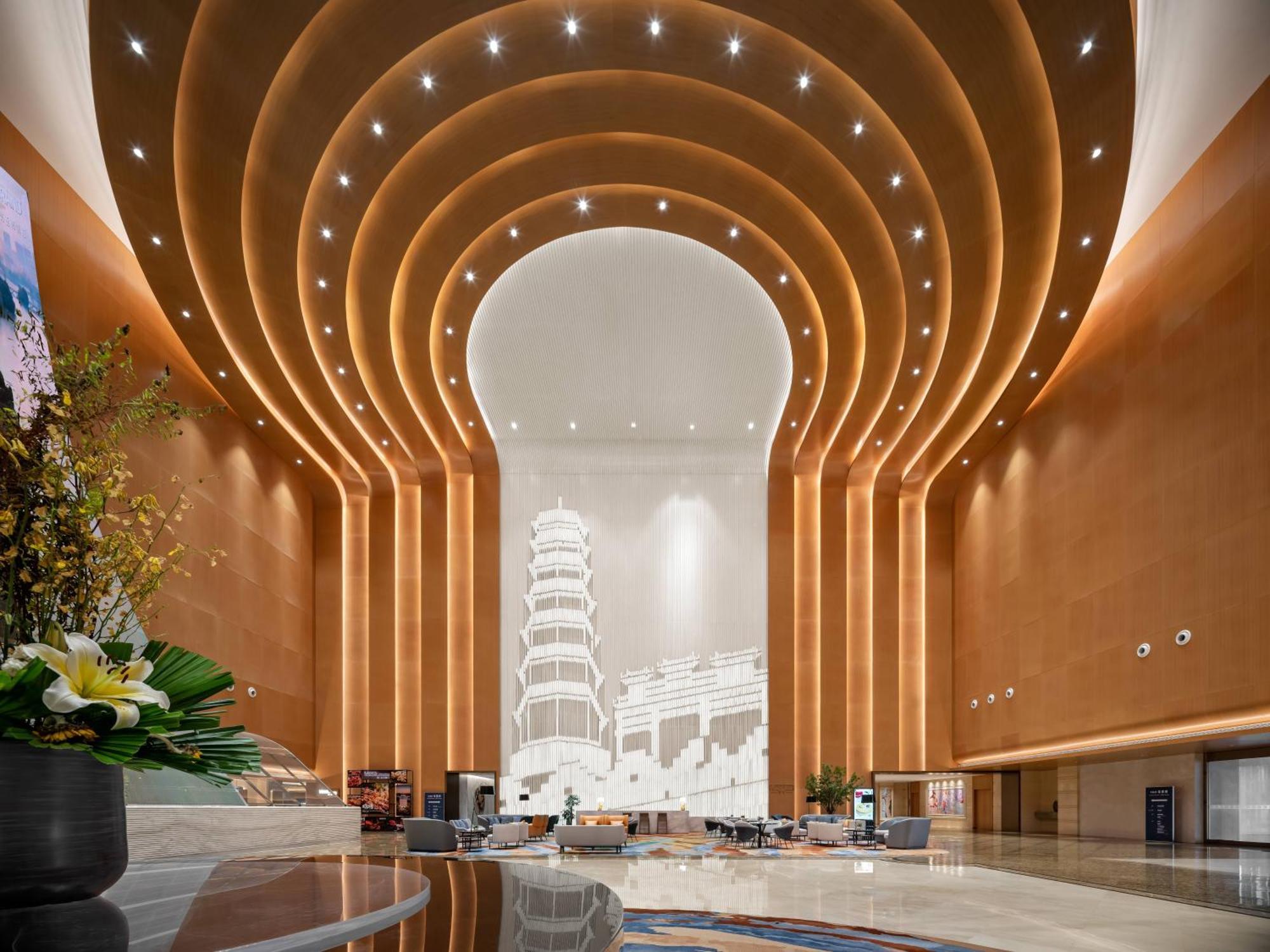 ホテル Wyndham Grand Zhaoqing Downtown エクステリア 写真